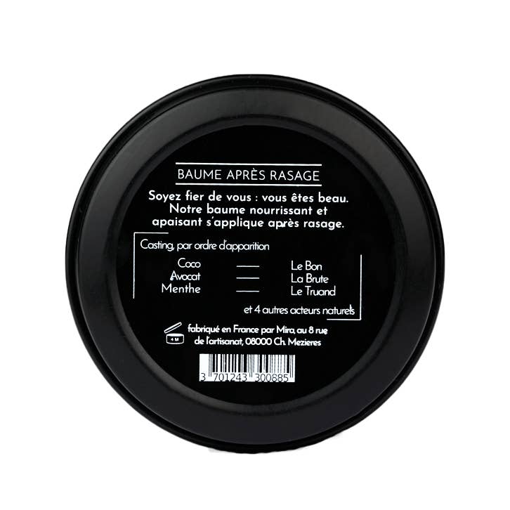 Baume après rasage - Peaux rasées et sensibilisées